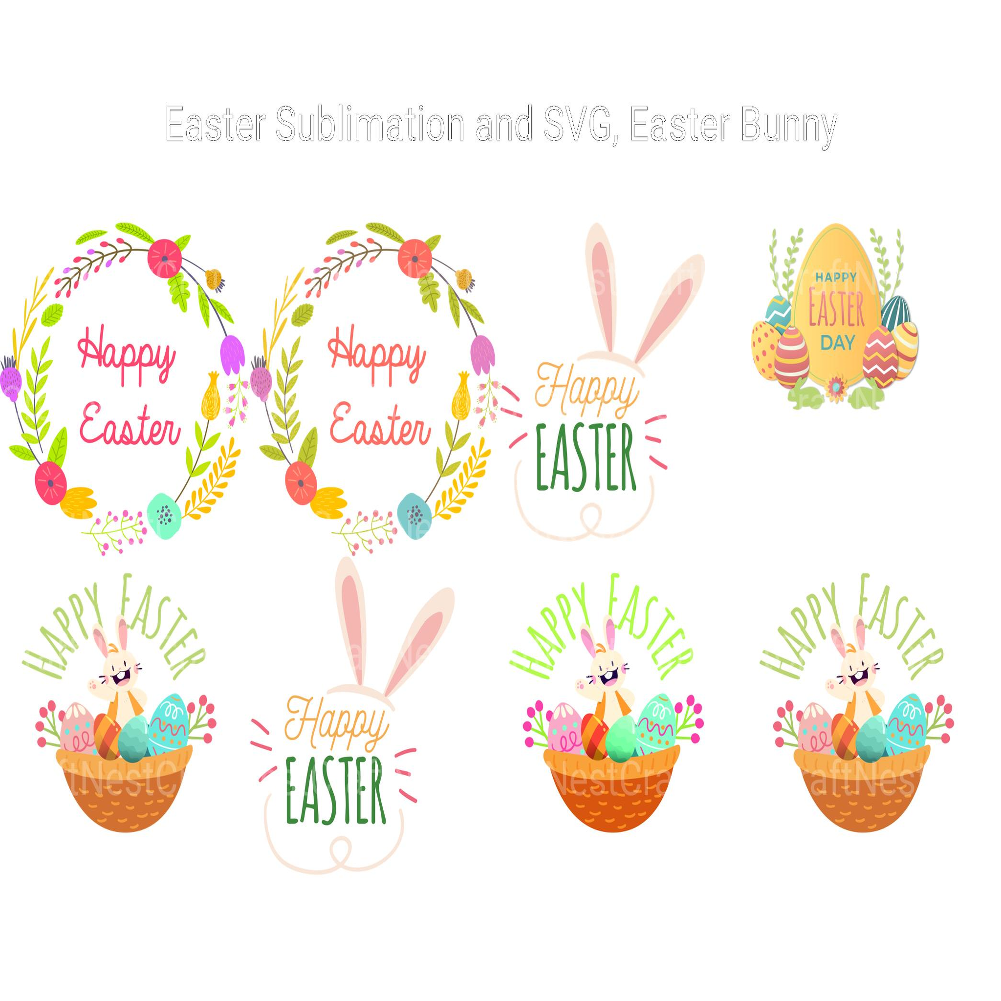 Easter Bunny SVG - CraftNest - Digital Crafting and Art