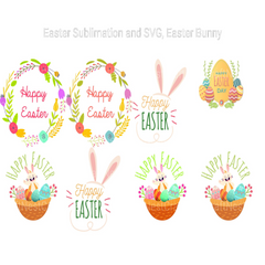 Easter Bunny SVG - CraftNest - Digital Crafting and Art