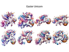 Easter Unicorn - CraftNest - Digital Crafting and Art