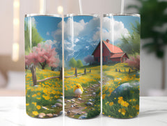 Easter on Farm 4 Tumbler Wrap - CraftNest