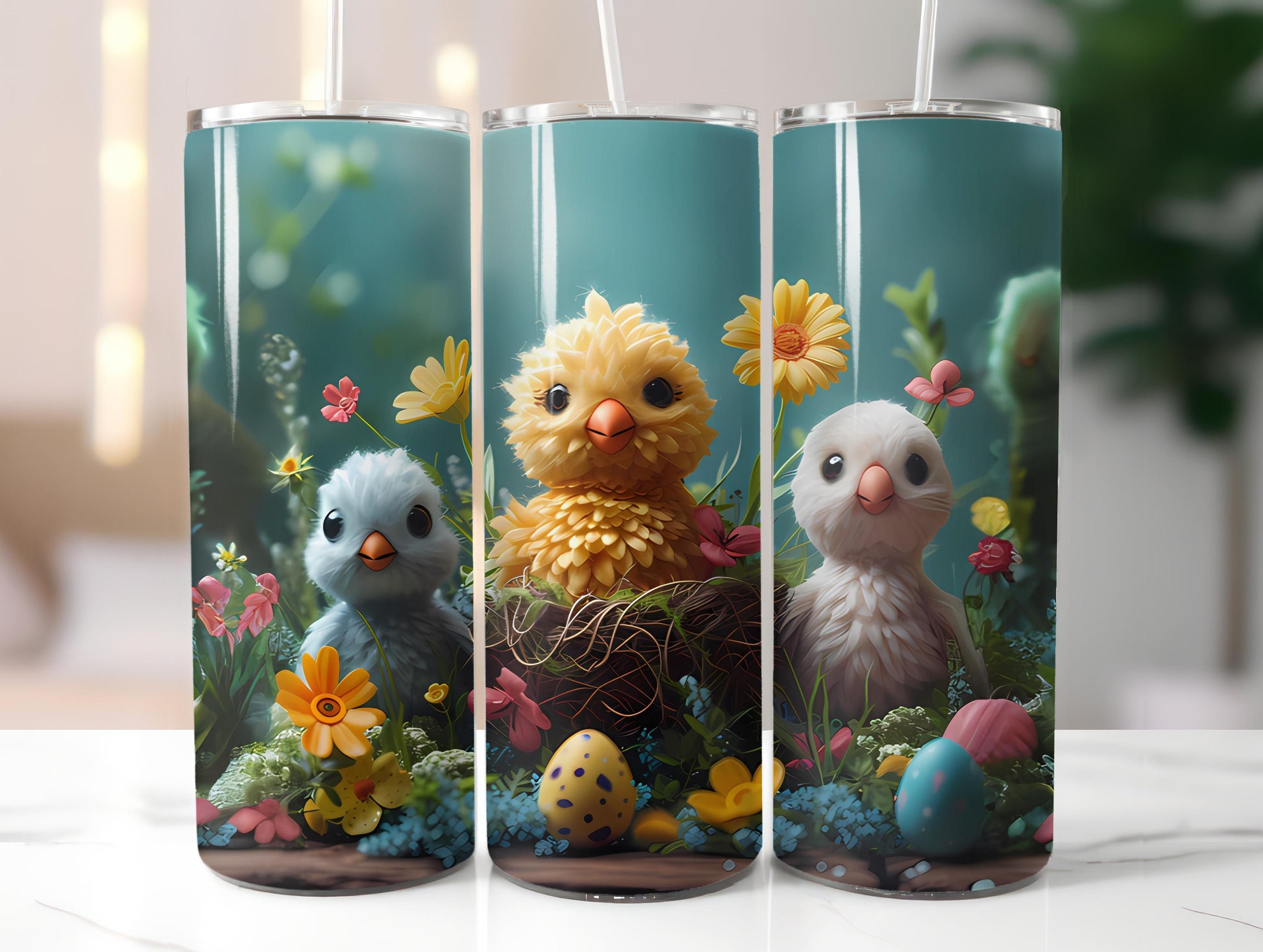 Easter on Farm 5 Tumbler Wrap - CraftNest