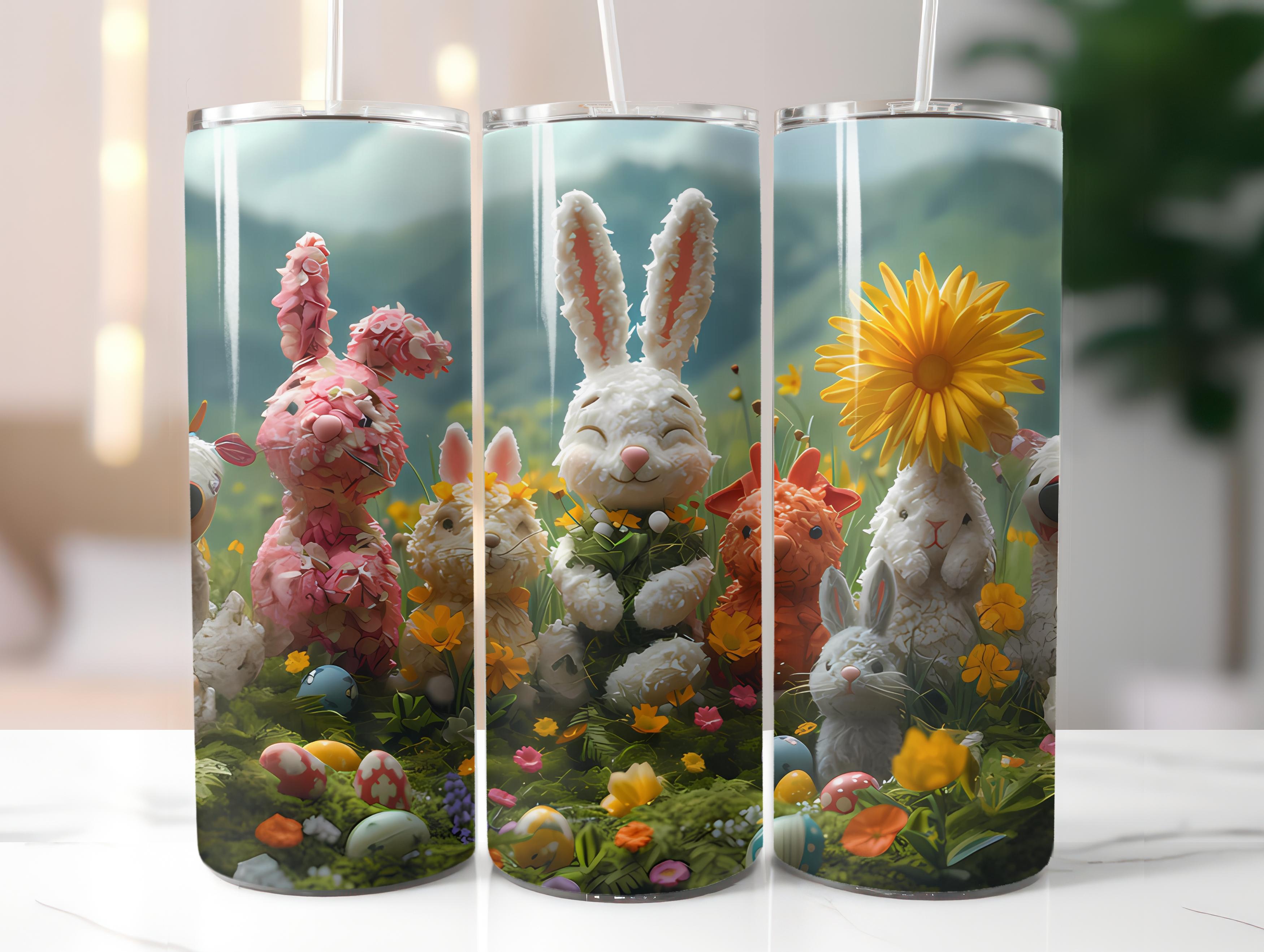 Easter on Farm 4 Tumbler Wrap - CraftNest