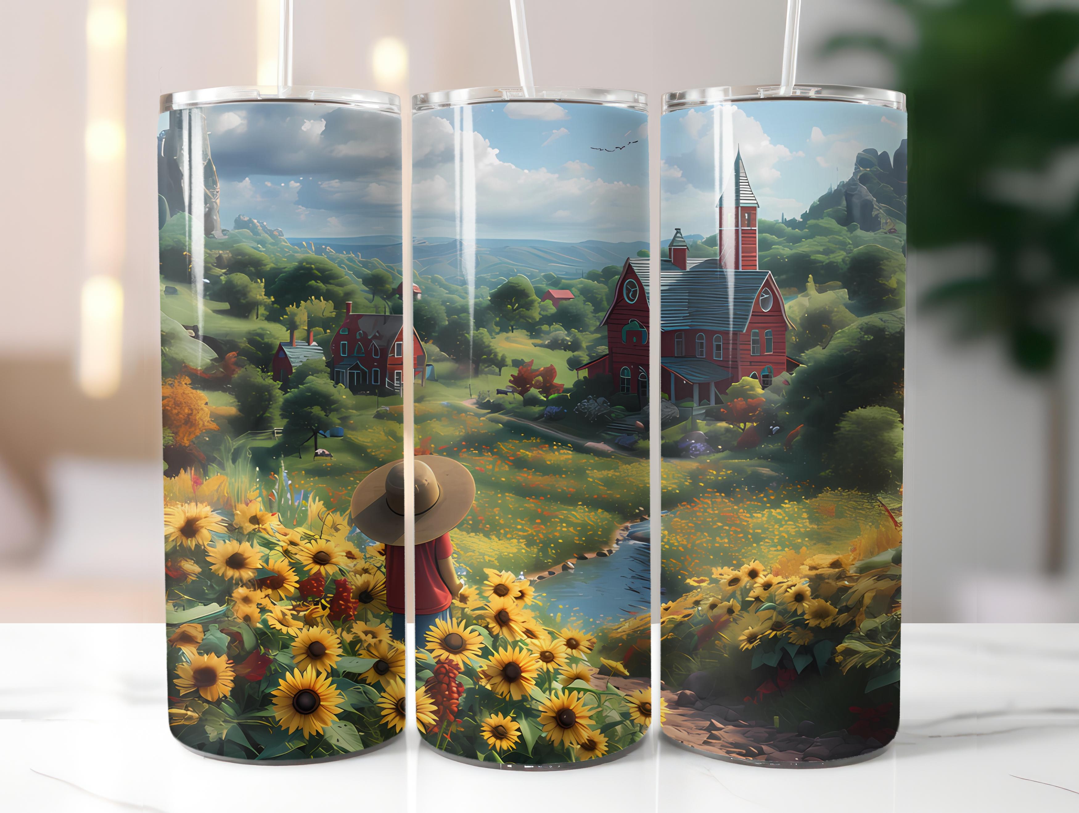 Easter on Farm 4 Tumbler Wrap - CraftNest