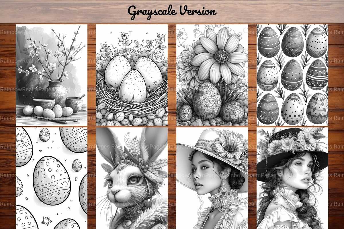 Eclectic Easter Coloring Books - CraftNest