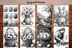 Nature Easter Coloring Books - CraftNest