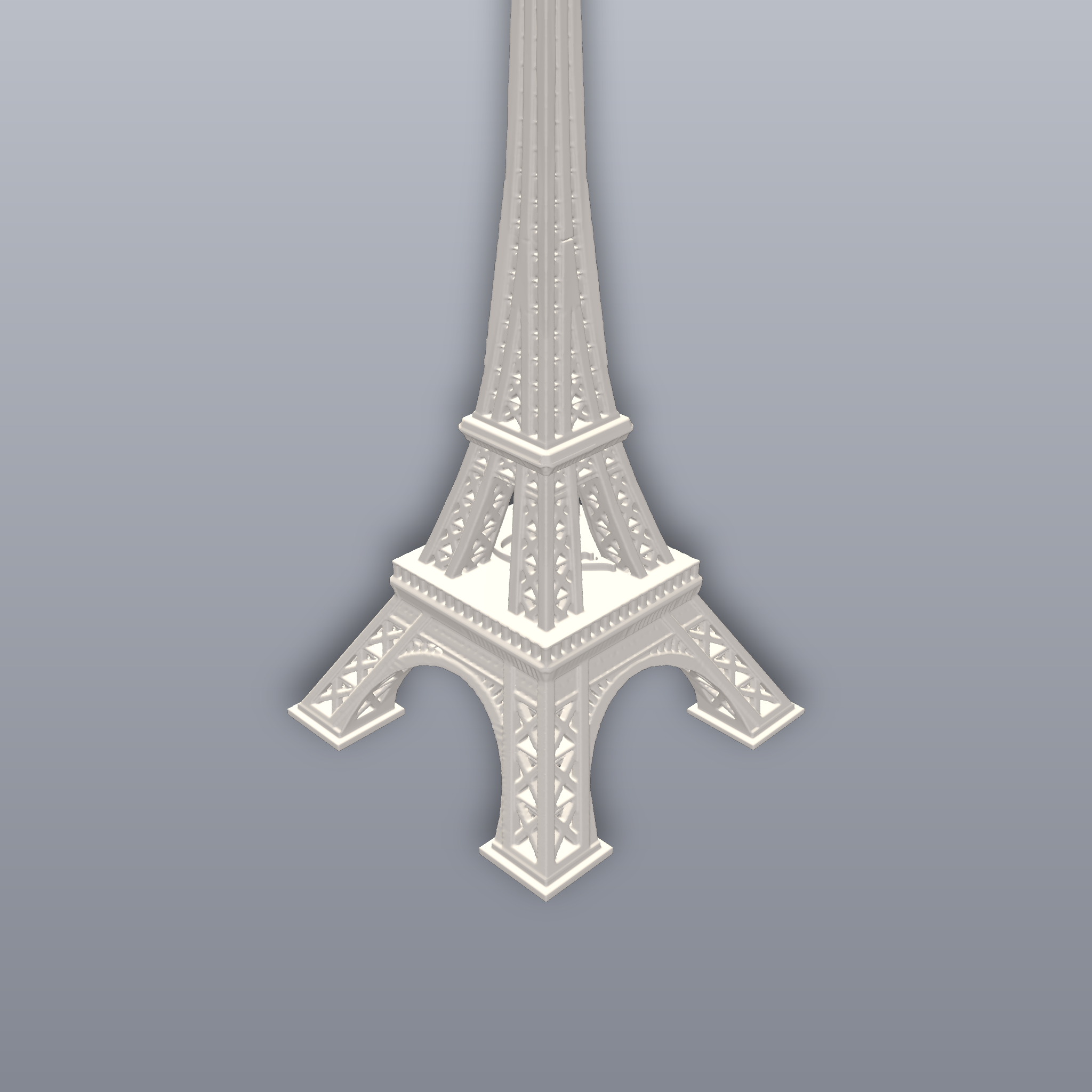Eiffel Tower 3D Print STL File