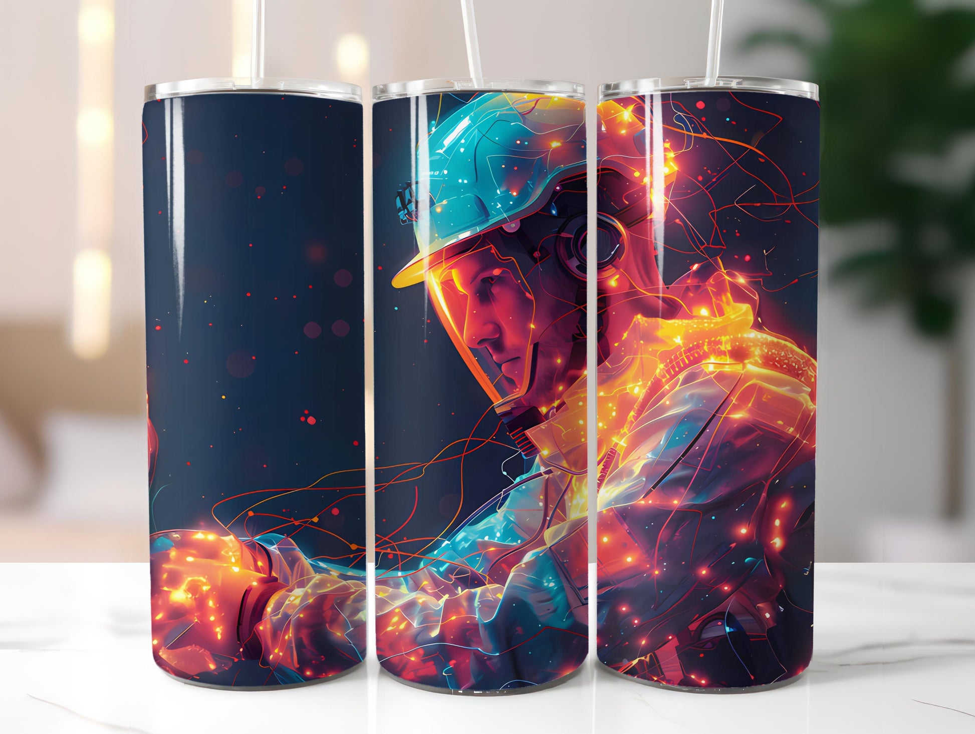 Electrician Profession 2 Tumbler Wrap - CraftNest - Digital Crafting and Art