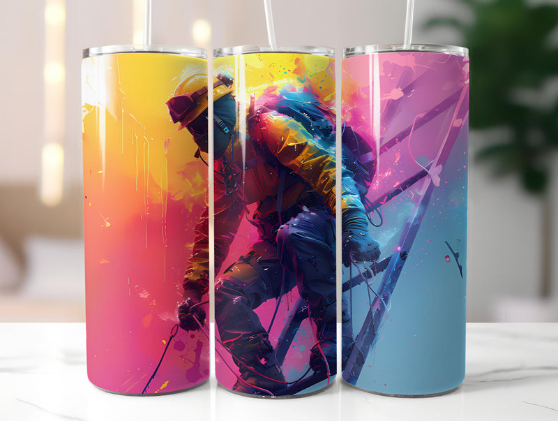 Electrician Profession 6 Tumbler Wrap - CraftNest - Digital Crafting and Art