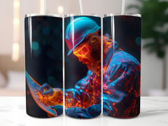 Electrician Profession 6 Tumbler Wrap - CraftNest - Digital Crafting and Art