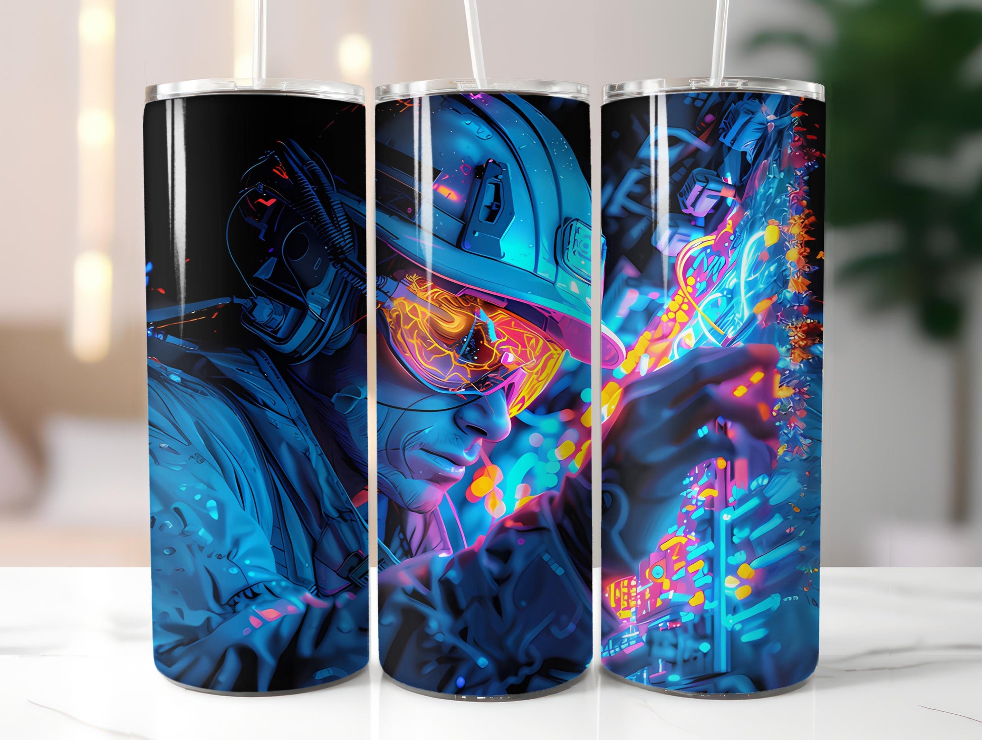 Electrician Profession 4 Tumbler Wrap - CraftNest - Digital Crafting and Art