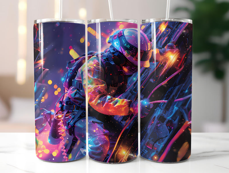 Electrician Profession 2 Tumbler Wrap - CraftNest - Digital Crafting and Art