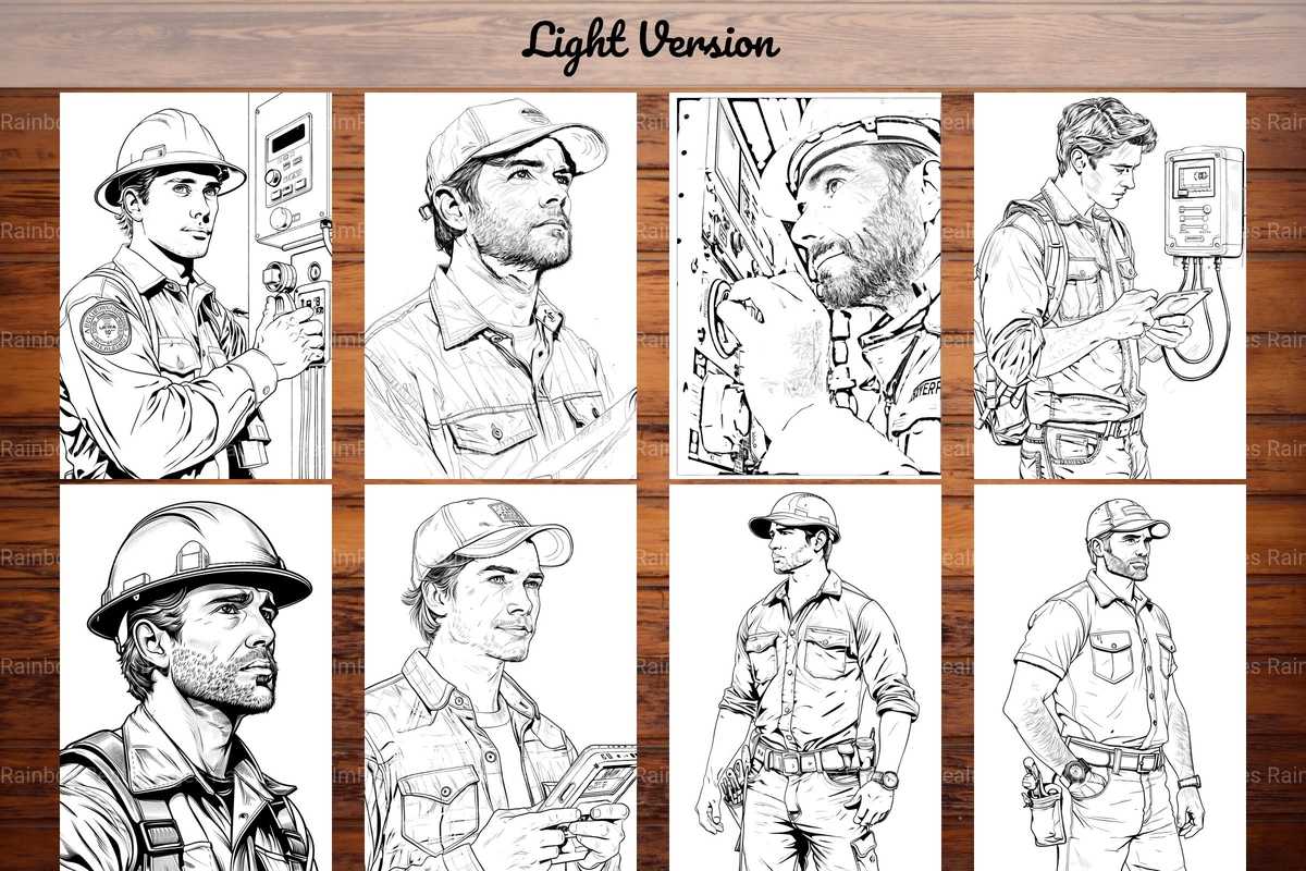 Electrician Coloring Books - CraftNest - Digital Crafting and Art