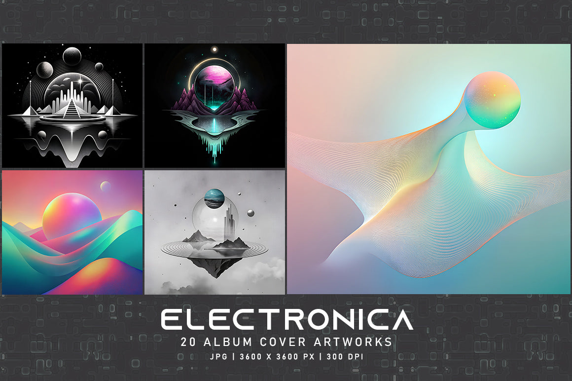 Electronica Album Covers