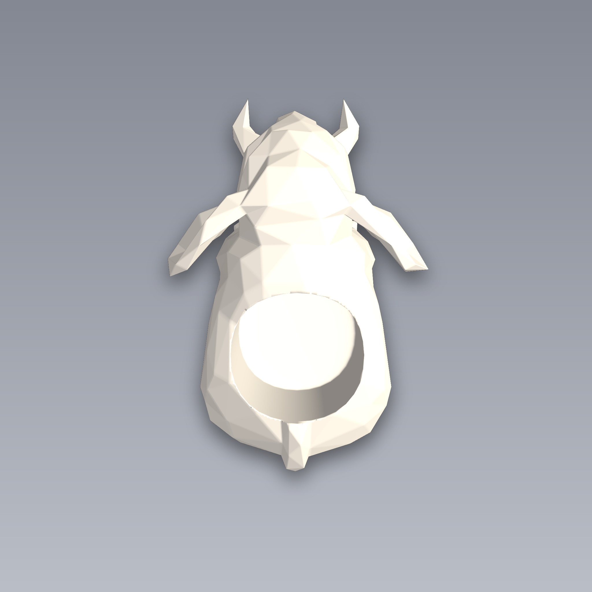 Elephant Planter 3D Print STL File