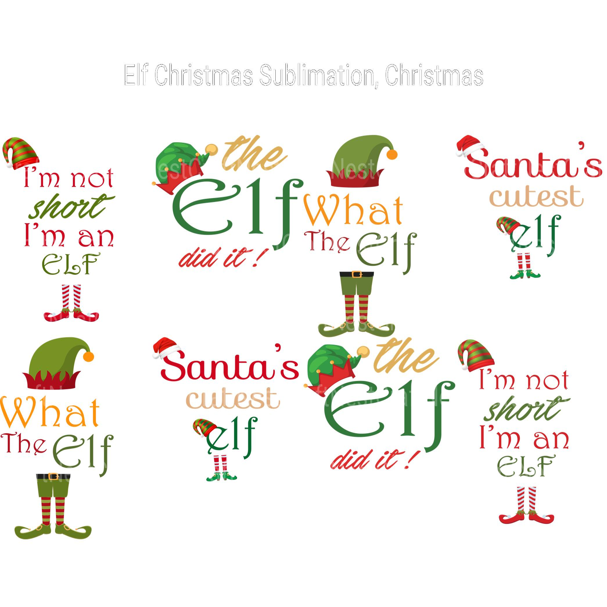 Elf Christmas SVG - CraftNest - Digital Crafting and Art