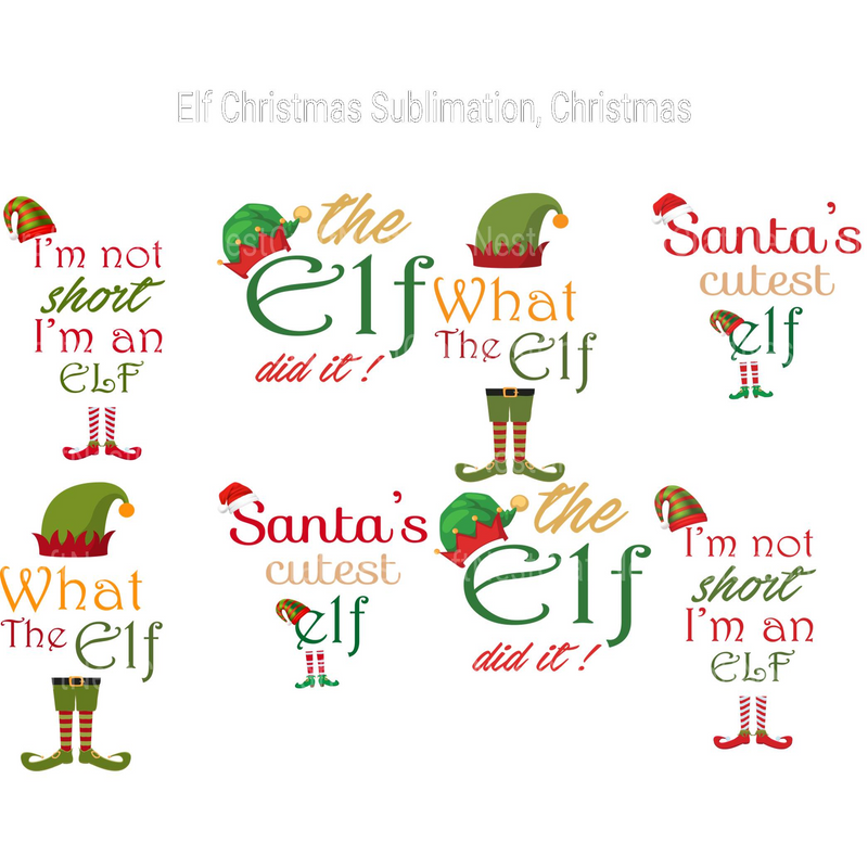 Elf Christmas SVG - CraftNest - Digital Crafting and Art