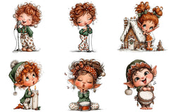 Elves Singing Clipart Bundle - CraftNest - Digital Crafting and Art
