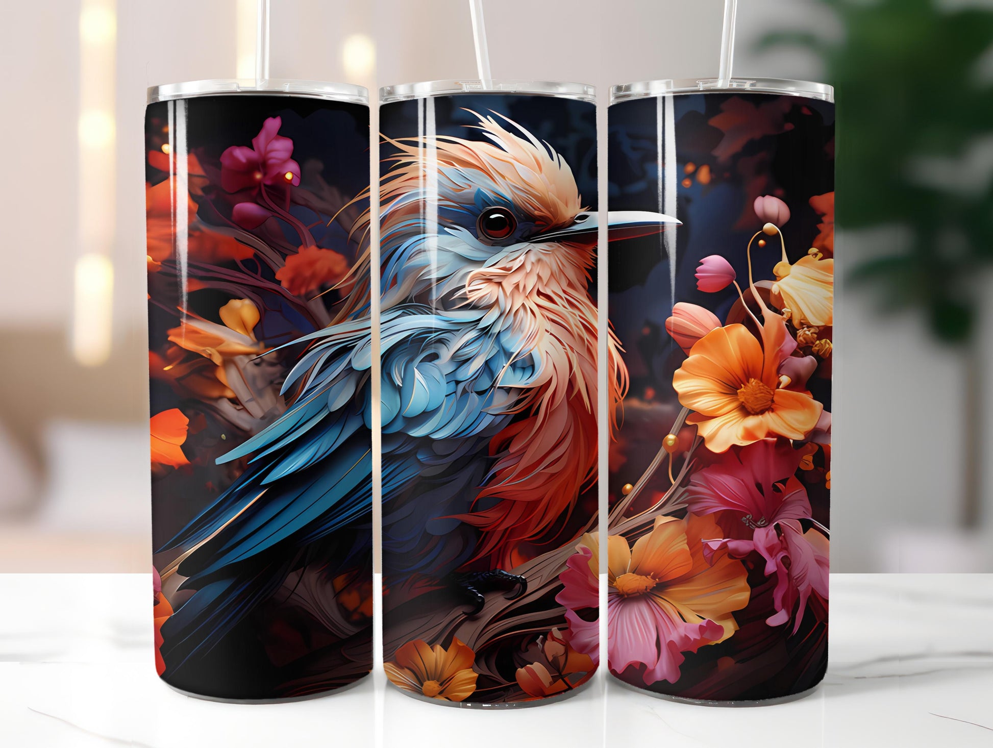 Enchanted Spring 6 Tumbler Wrap - CraftNest