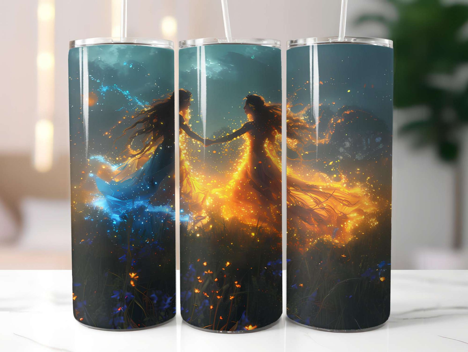 Enchanted Summer 3 Tumbler Wrap - CraftNest - Digital Crafting and Art