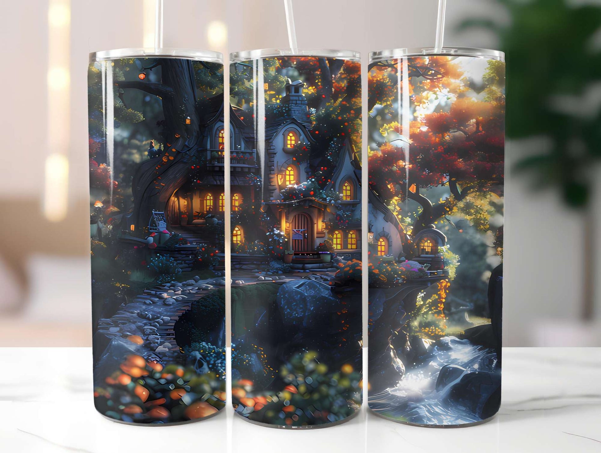 Enchanted Summer 4 Tumbler Wrap - CraftNest - Digital Crafting and Art