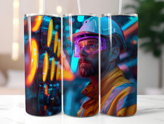 Engineer Profession 3 Tumbler Wrap - CraftNest - Digital Crafting and Art