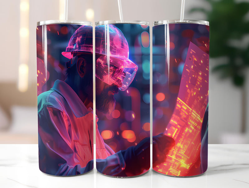 Engineer Profession 4 Tumbler Wrap - CraftNest - Digital Crafting and Art