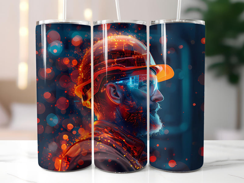 Engineer Profession 3 Tumbler Wrap - CraftNest - Digital Crafting and Art