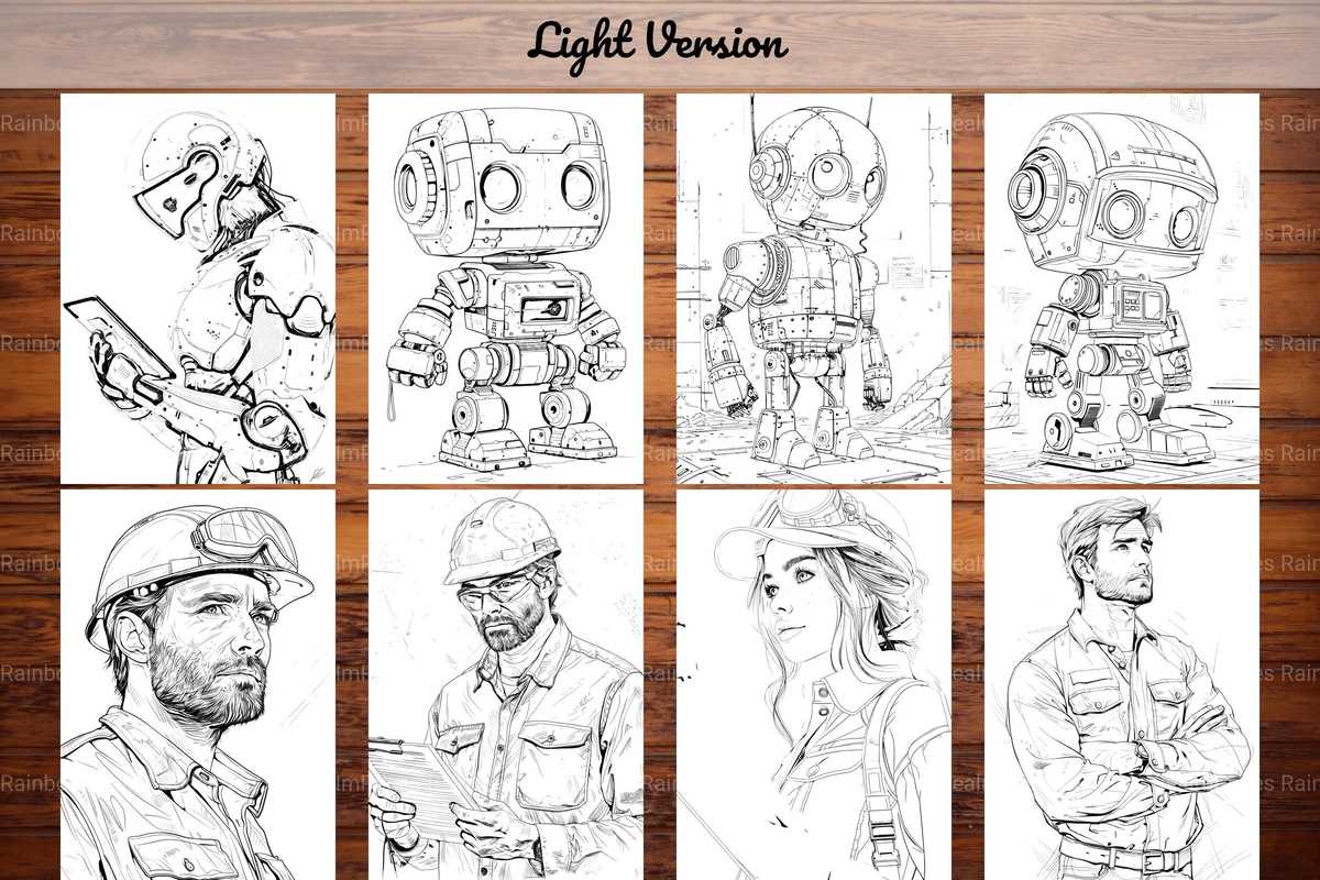 Engineer Coloring Books - CraftNest - Digital Crafting and Art