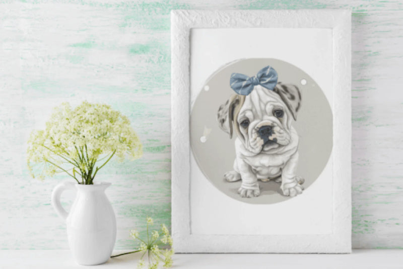 Vintage English Bulldog Art Print Bundle - CraftNest - Digital Crafting and Art