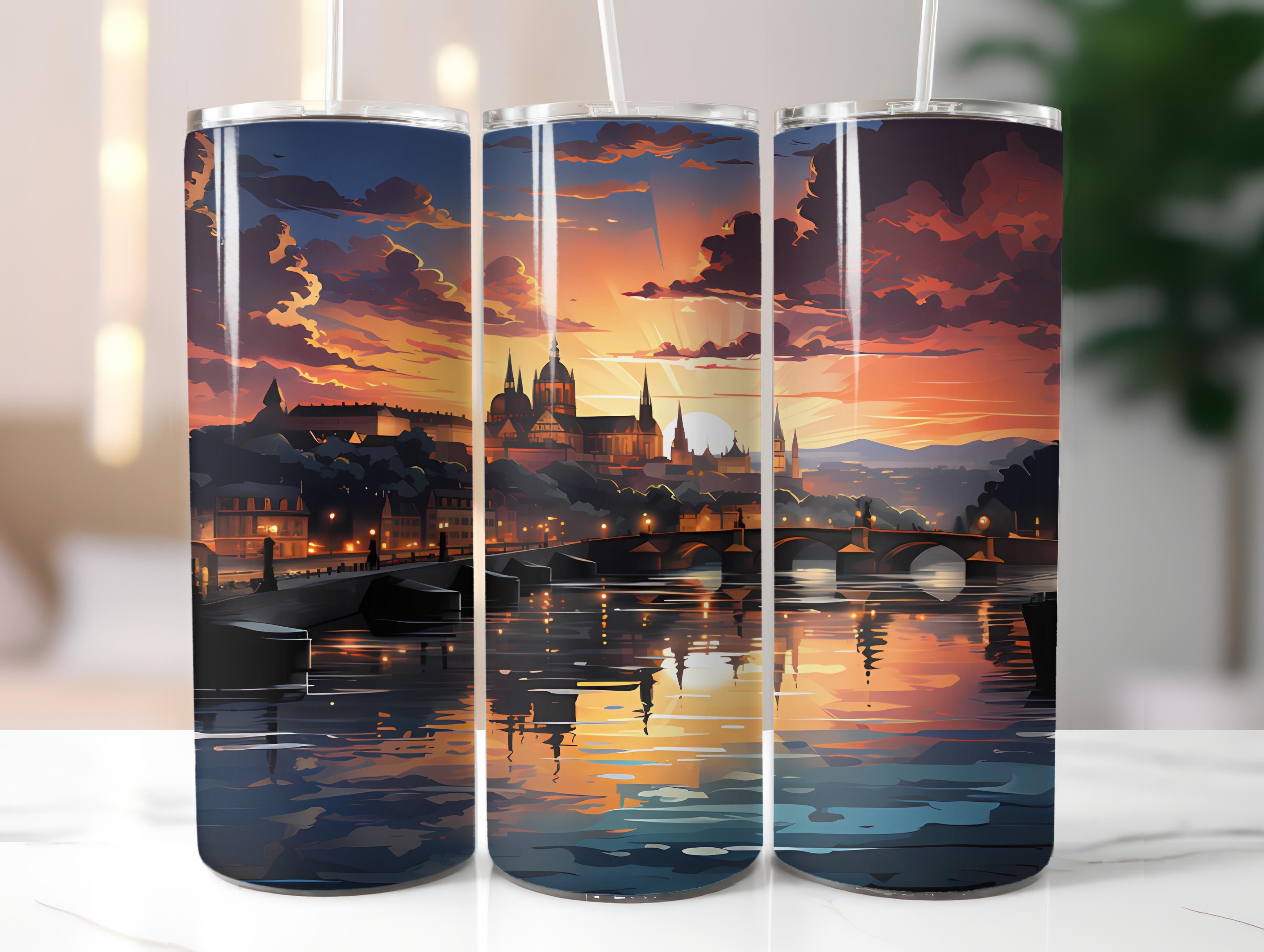 Europe Historic 1 Tumbler Wrap - CraftNest