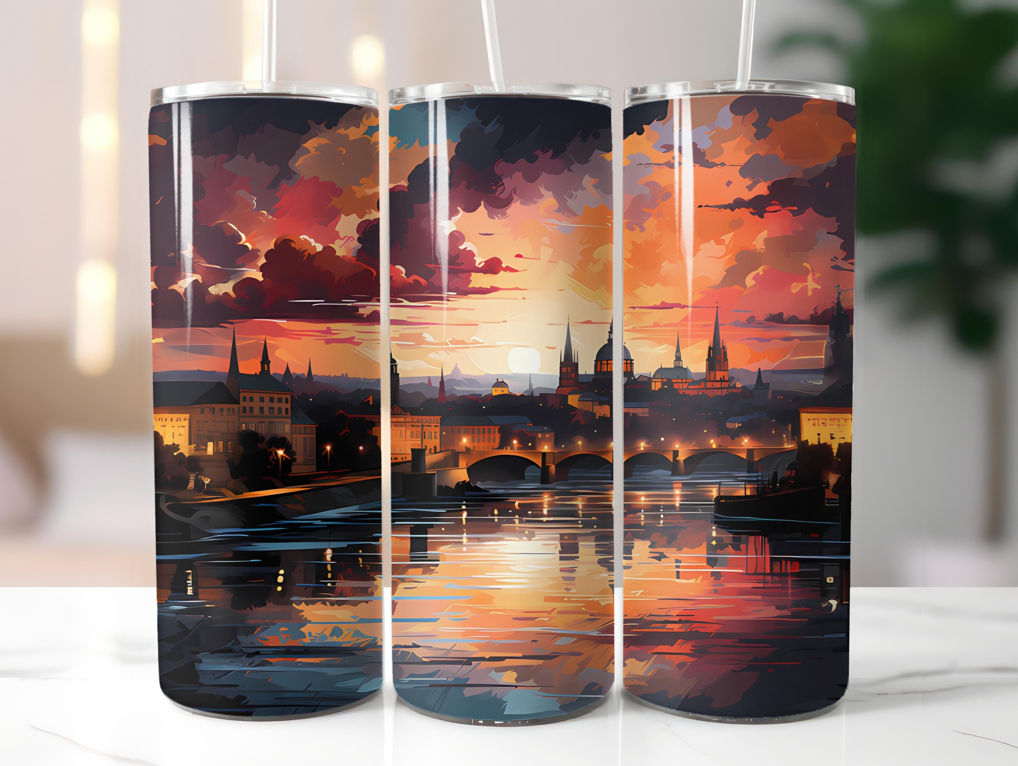 Europe Historic 1 Tumbler Wrap - CraftNest