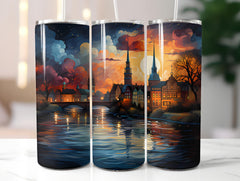 Europe Historic 1 Tumbler Wrap - CraftNest