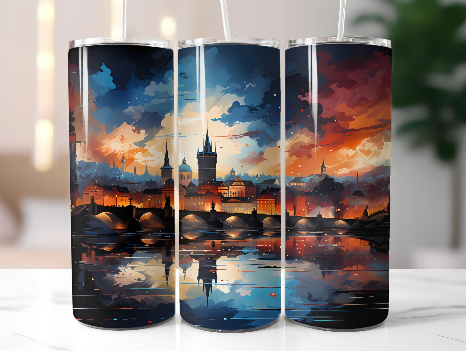 Europe Historic 1 Tumbler Wrap - CraftNest