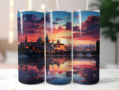 Europe Historic 1 Tumbler Wrap - CraftNest