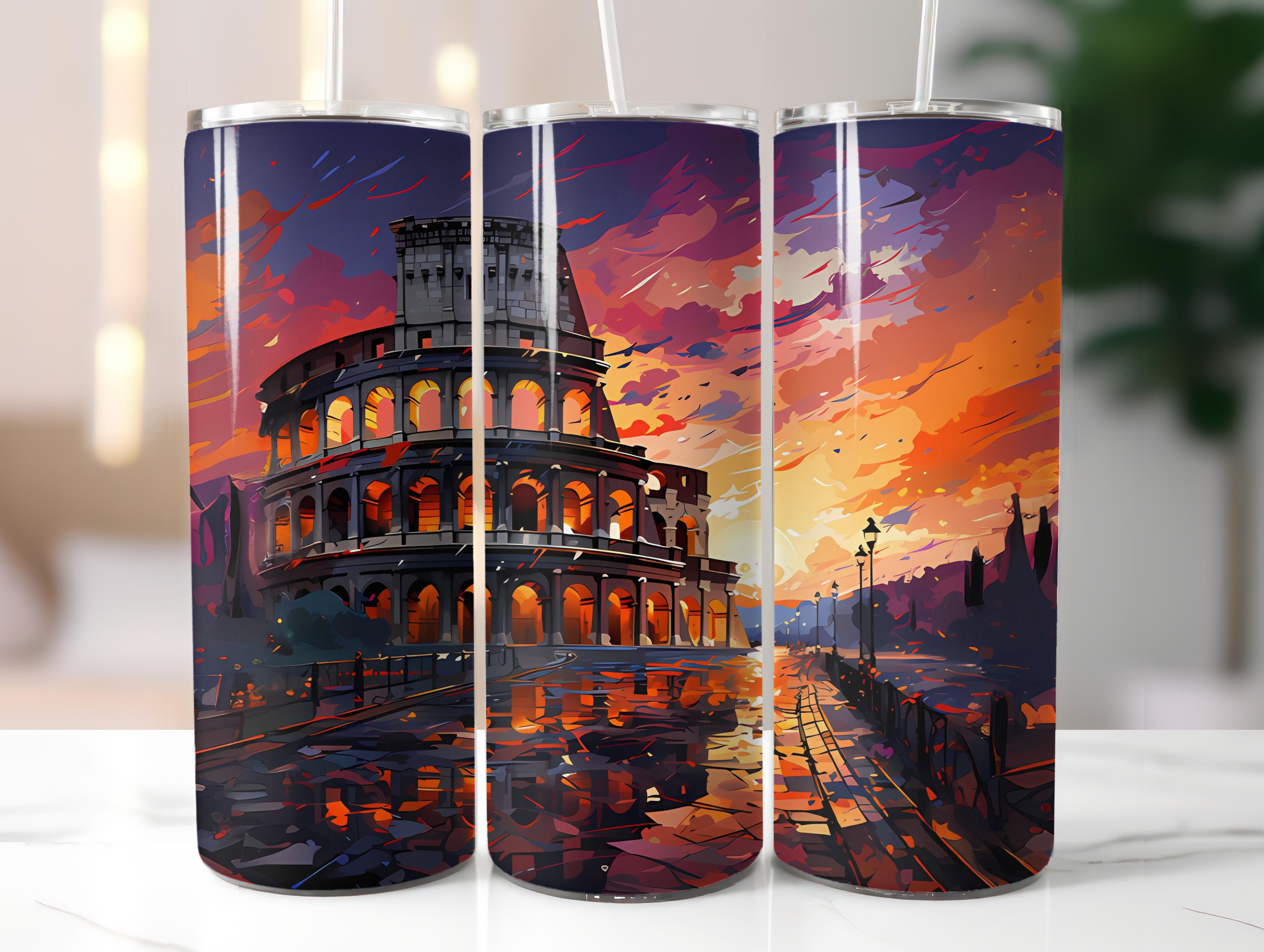 Europe Historic 1 Tumbler Wrap - CraftNest