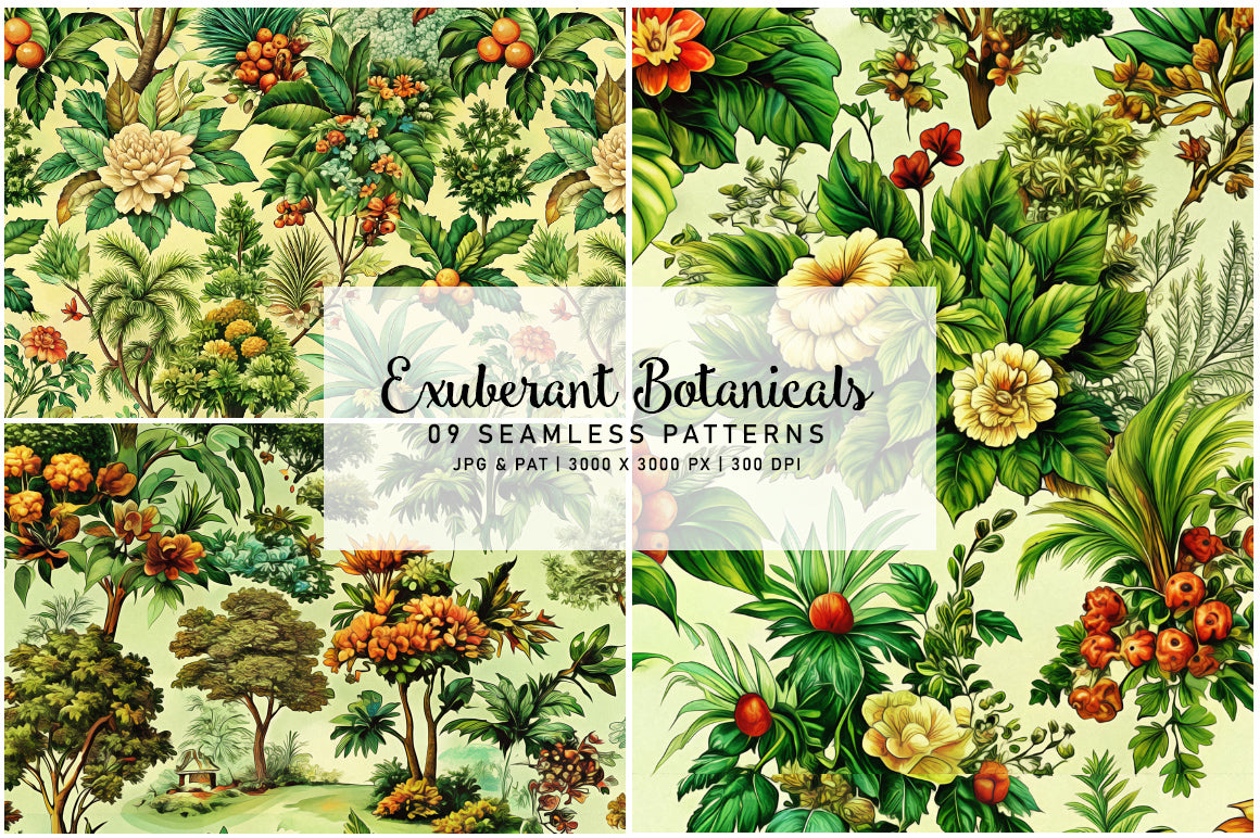 Exuberant Botanicals - Tropical