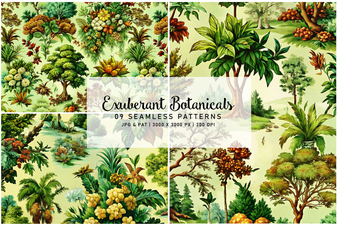 Exuberant Botanicals - Tropical