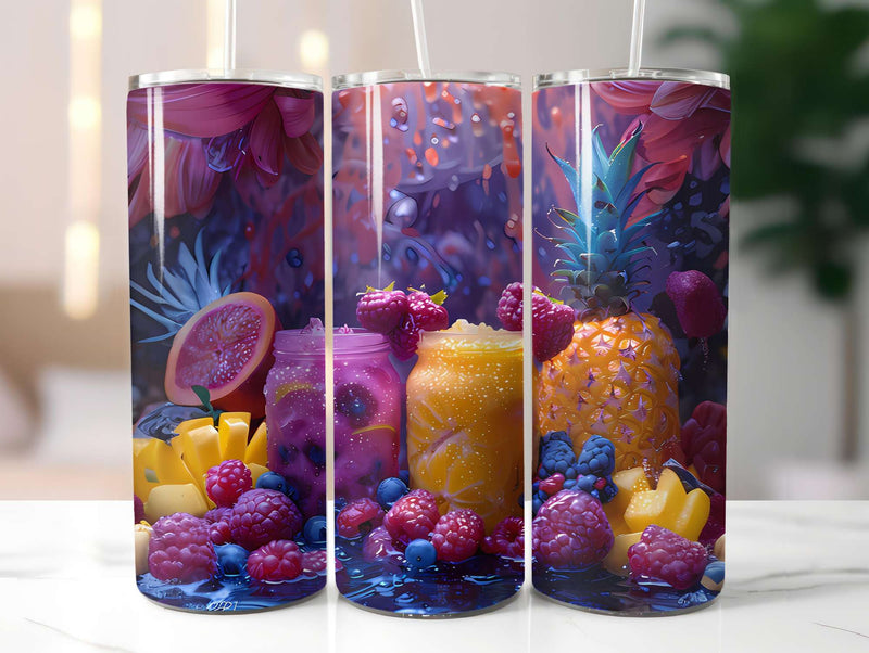 Exotic Fruit 2 Tumbler Wrap - CraftNest - Digital Crafting and Art