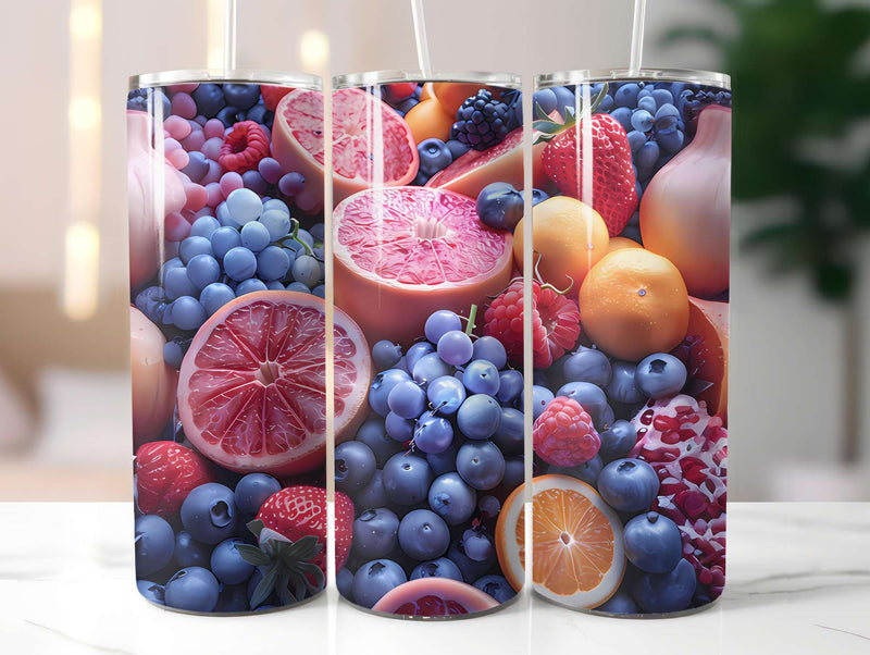 Exotic Fruit 1 Tumbler Wrap - CraftNest - Digital Crafting and Art