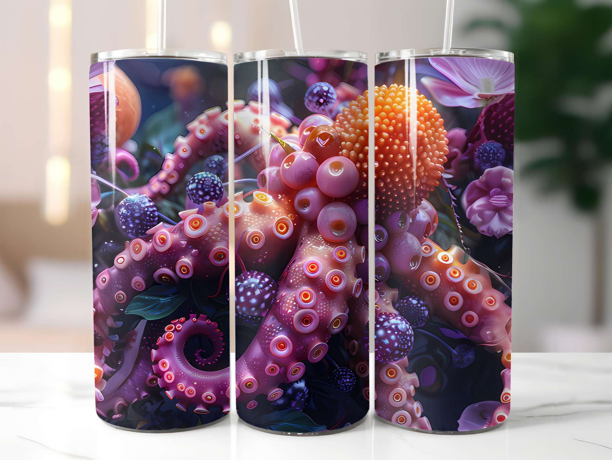 Exotic Fruit 2 Tumbler Wrap - CraftNest - Digital Crafting and Art