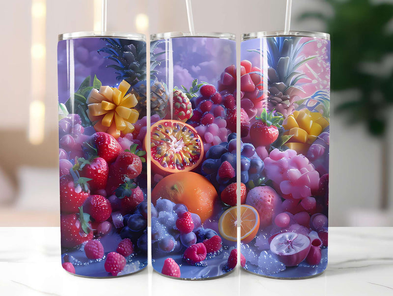 Exotic Fruit 2 Tumbler Wrap - CraftNest - Digital Crafting and Art