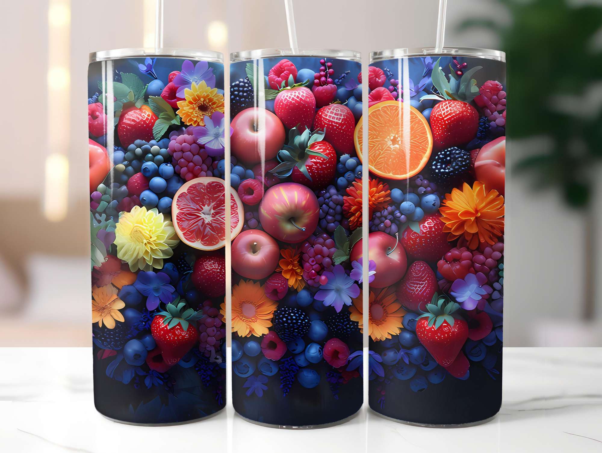 Exotic Fruit 1 Tumbler Wrap - CraftNest - Digital Crafting and Art