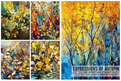 Expressions of Autumn - CraftNest - Digital Crafting and Art