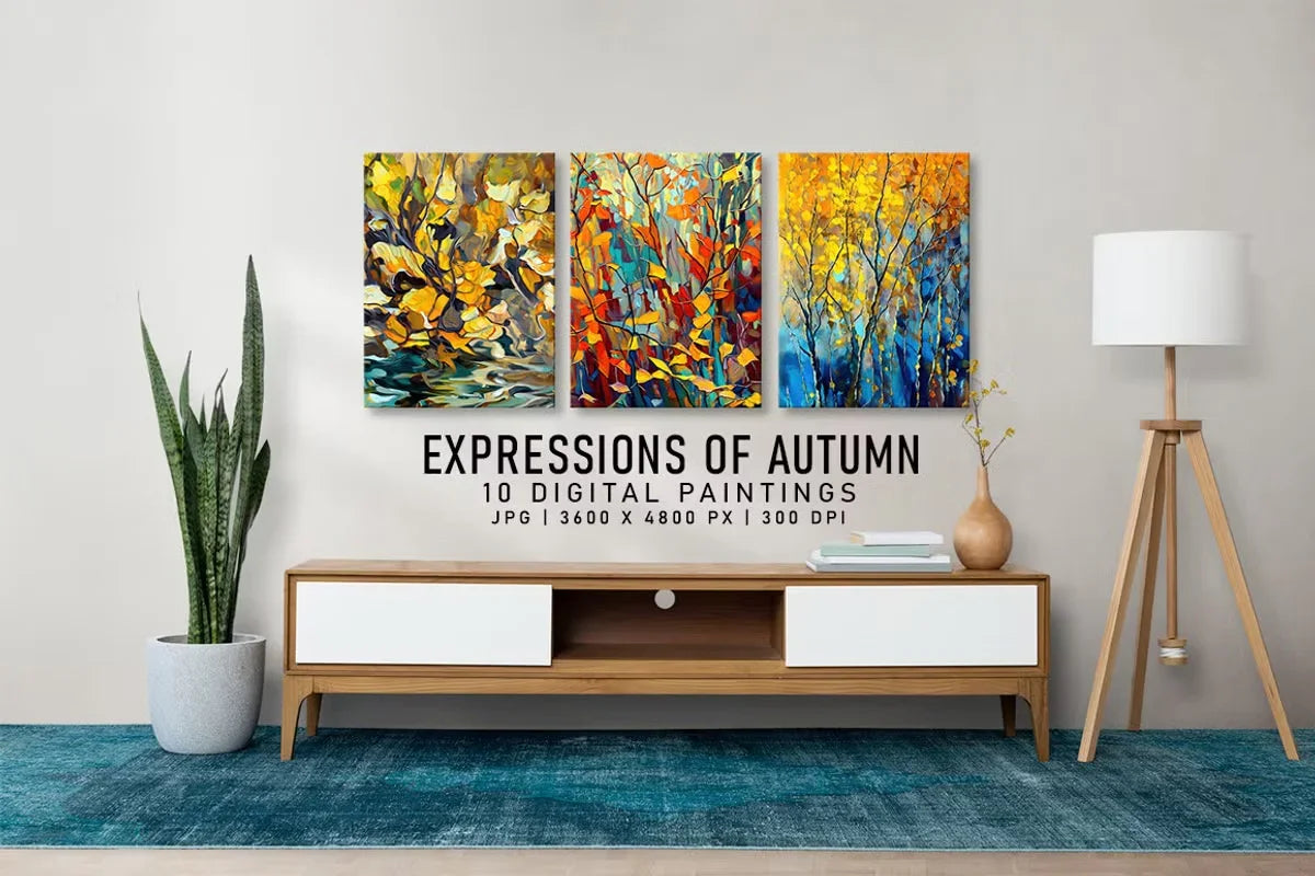 Expressions of Autumn - CraftNest - Digital Crafting and Art