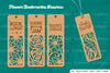 Flower Bookmarks Lasercut SVG Bundle - Clipart Collection
