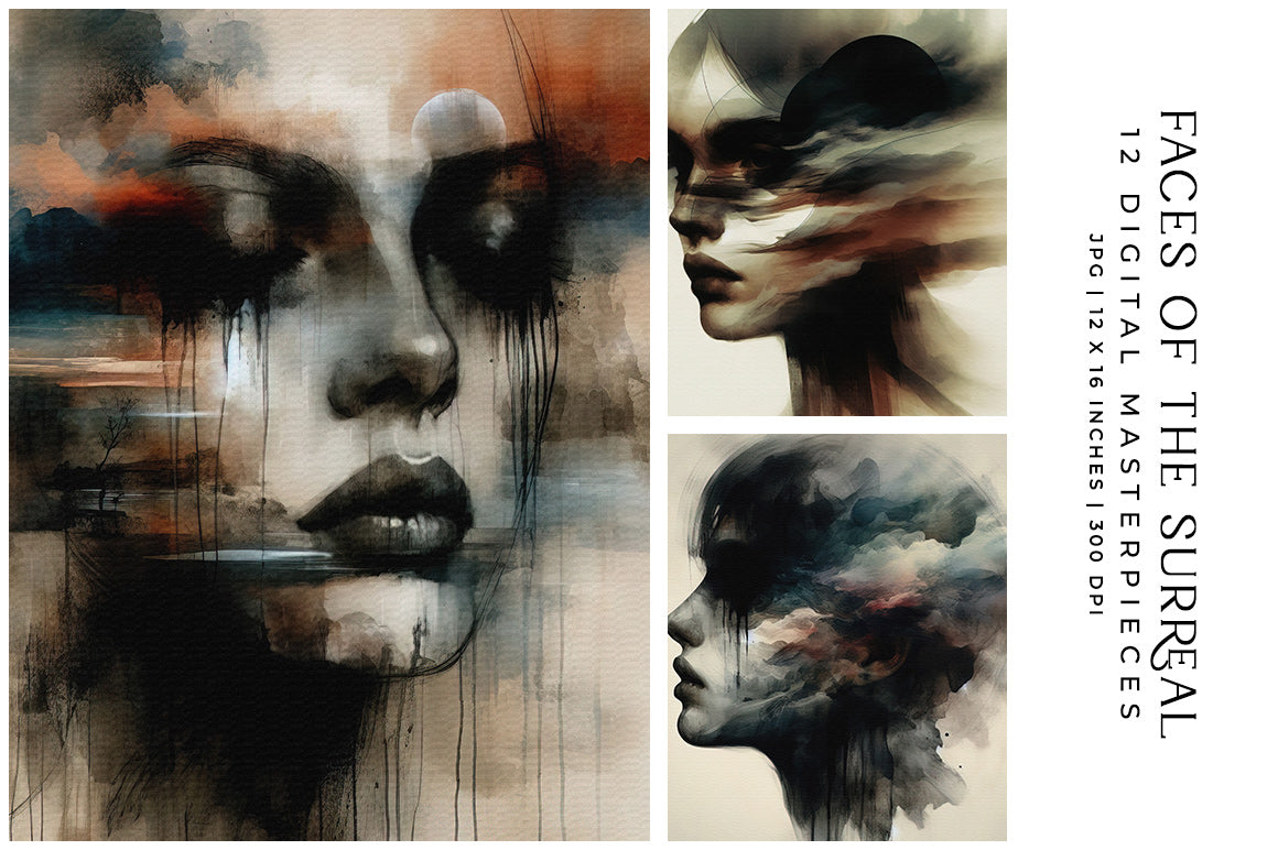 Faces of the Surreal - Wall Art