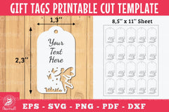 Fairy Gift Tags Printable Clipart Bundle - CraftNest - Digital Crafting and Art
