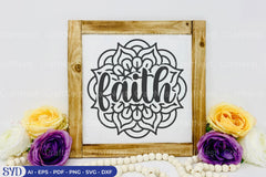 Faith Mandala SVG Bundle - CraftNest - Digital Crafting and Art