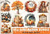Autumn Clipart Bundle for Fall Designs