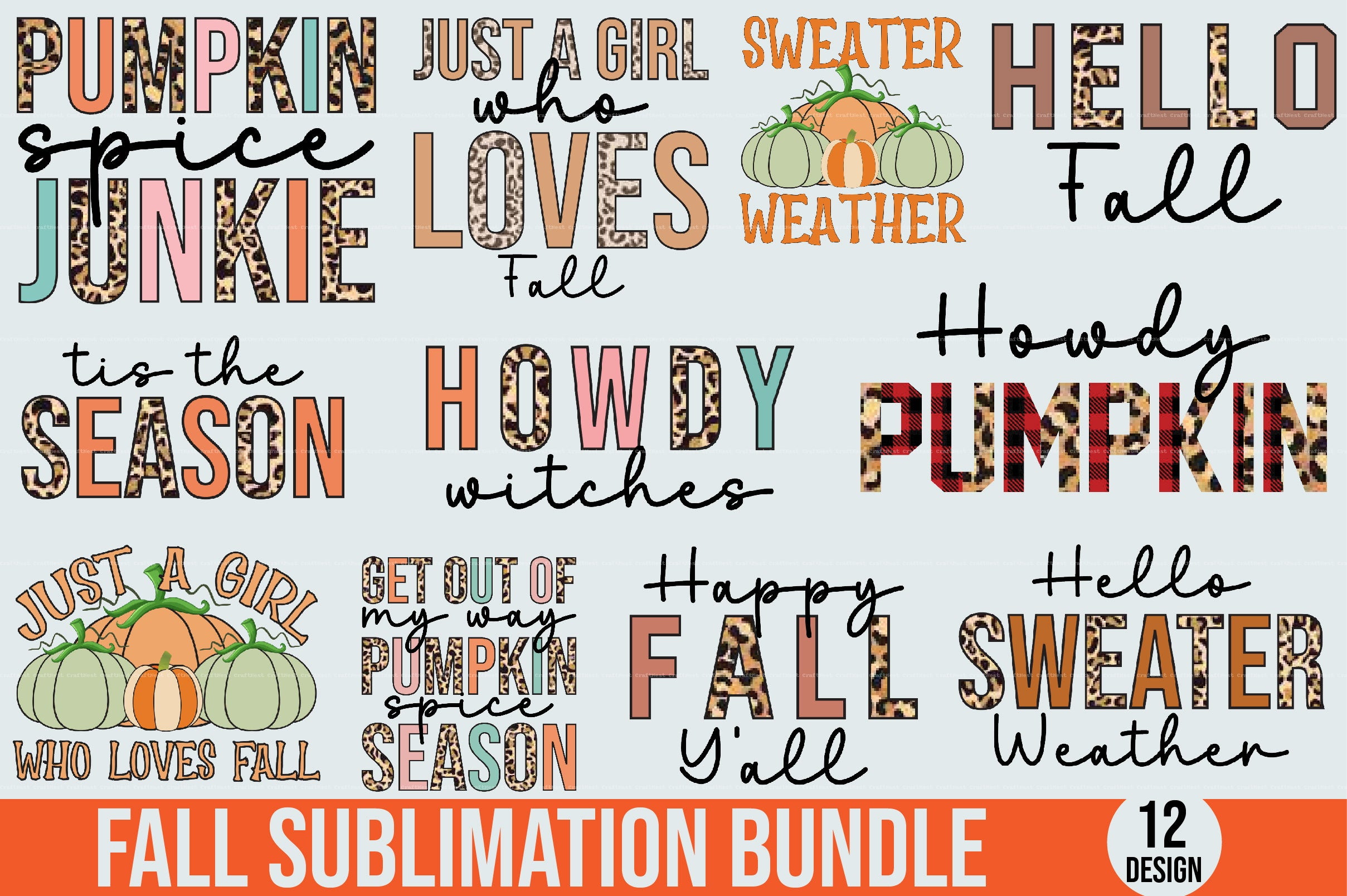 Fall Clipart Bundle 99
